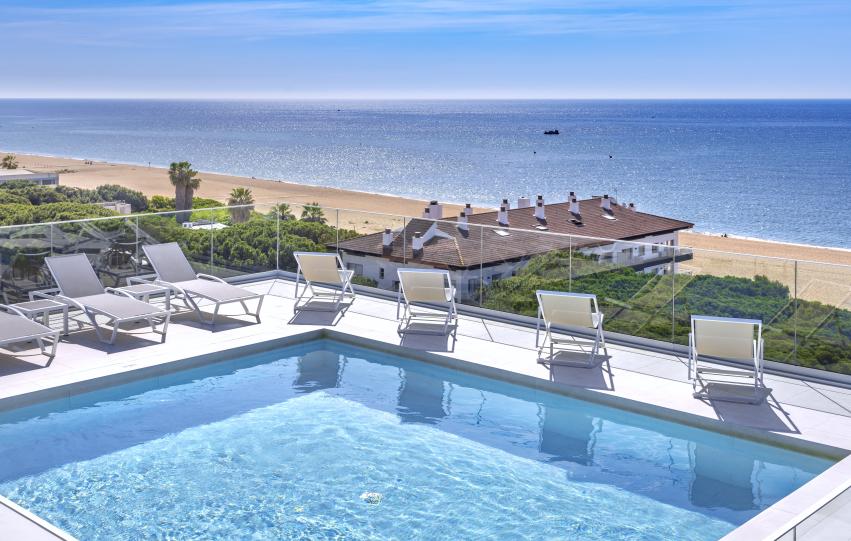 Panoramic terrace with sea views